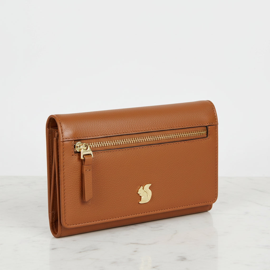 Tan Leather Purse