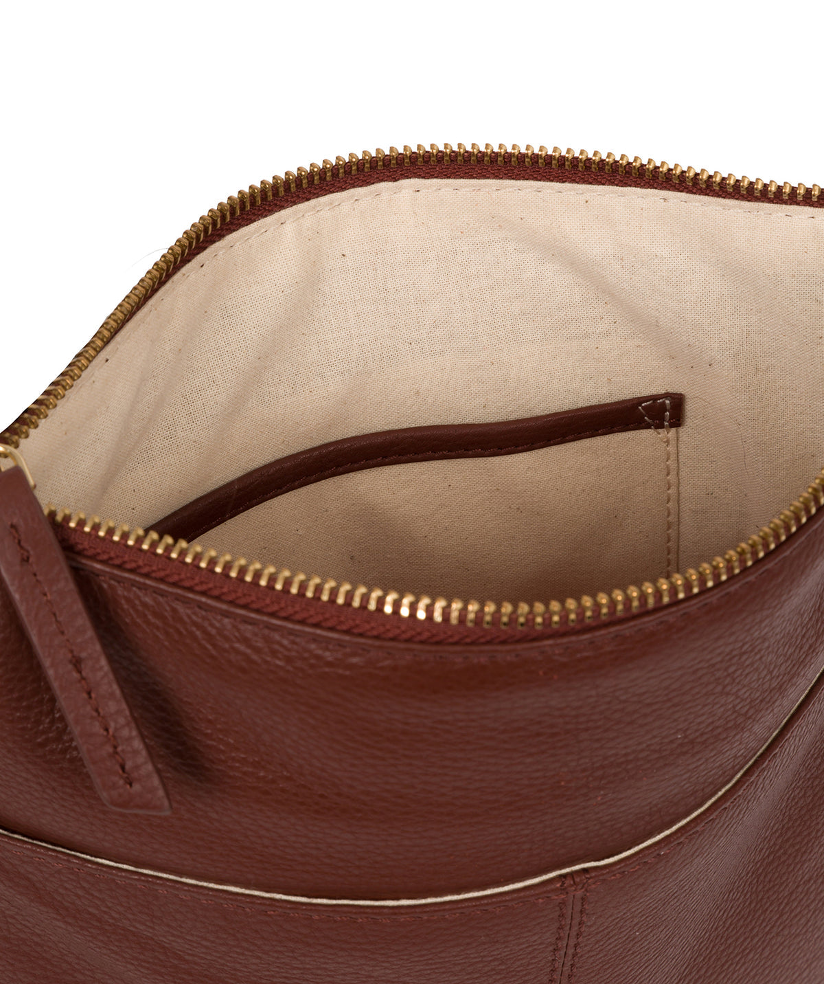 Chestnut Brown Leather Crossbody, Shoulder Bag
