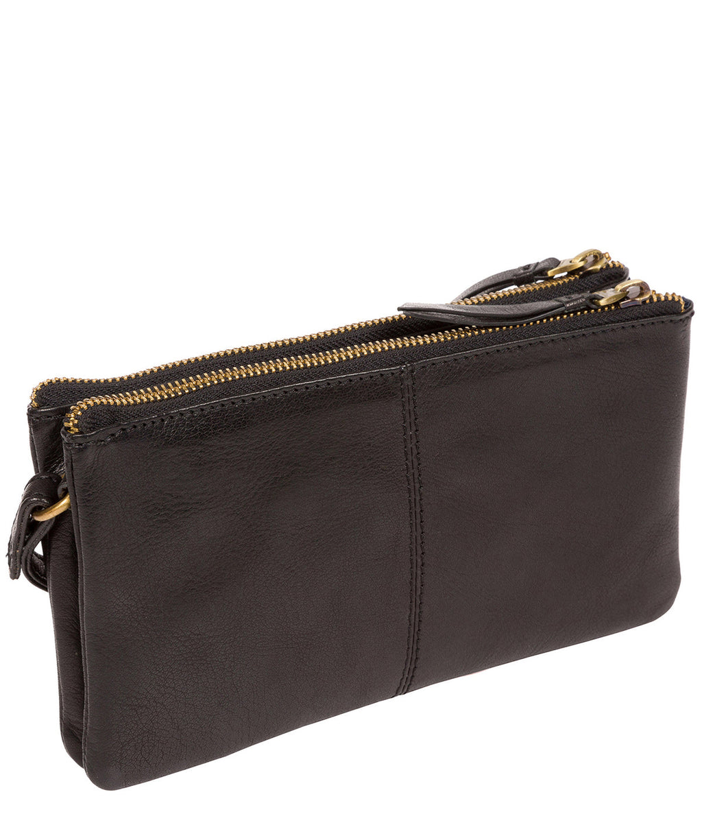 Small Black Leather Cross Body Bag, Shoulder Bag