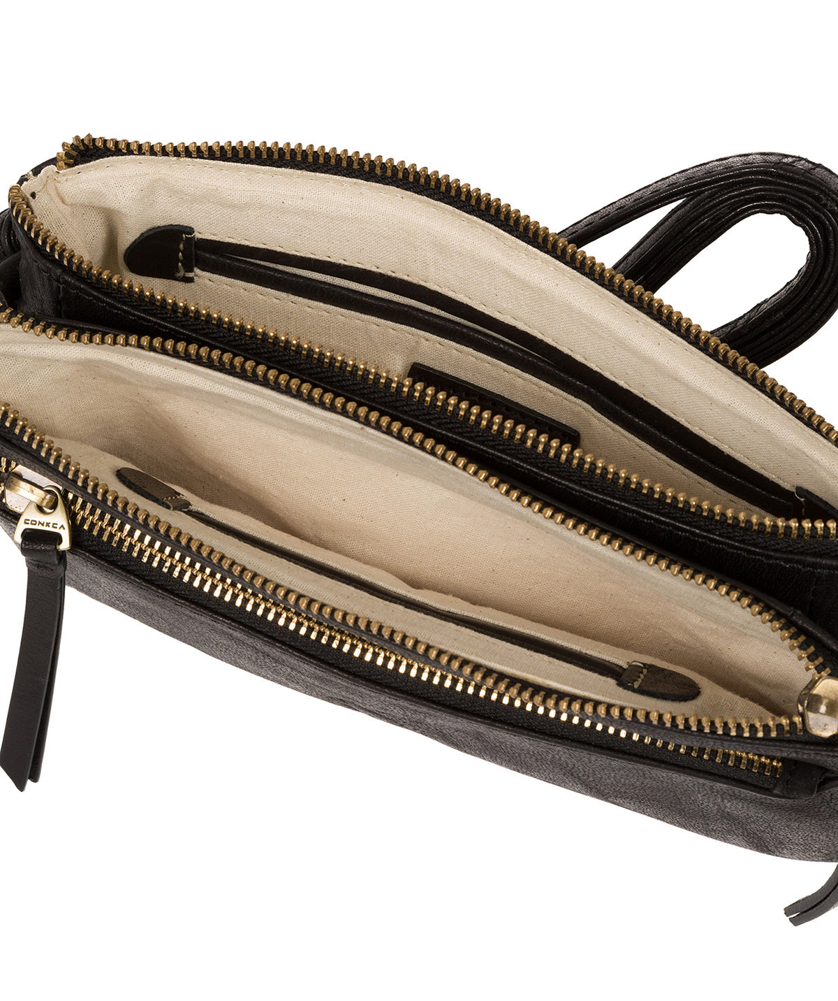 Small Black Leather Cross Body Bag, Shoulder Bag