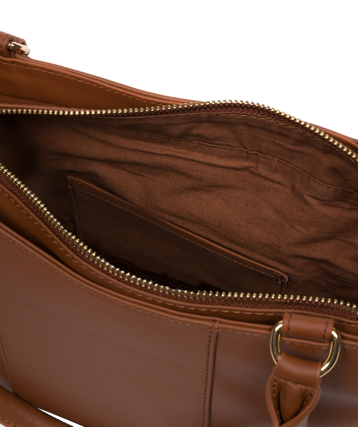 Brown Leather Shoulder Bag, Tote Bag