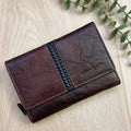 Rowallan Medium Brown Leather Purse - RFID Secure