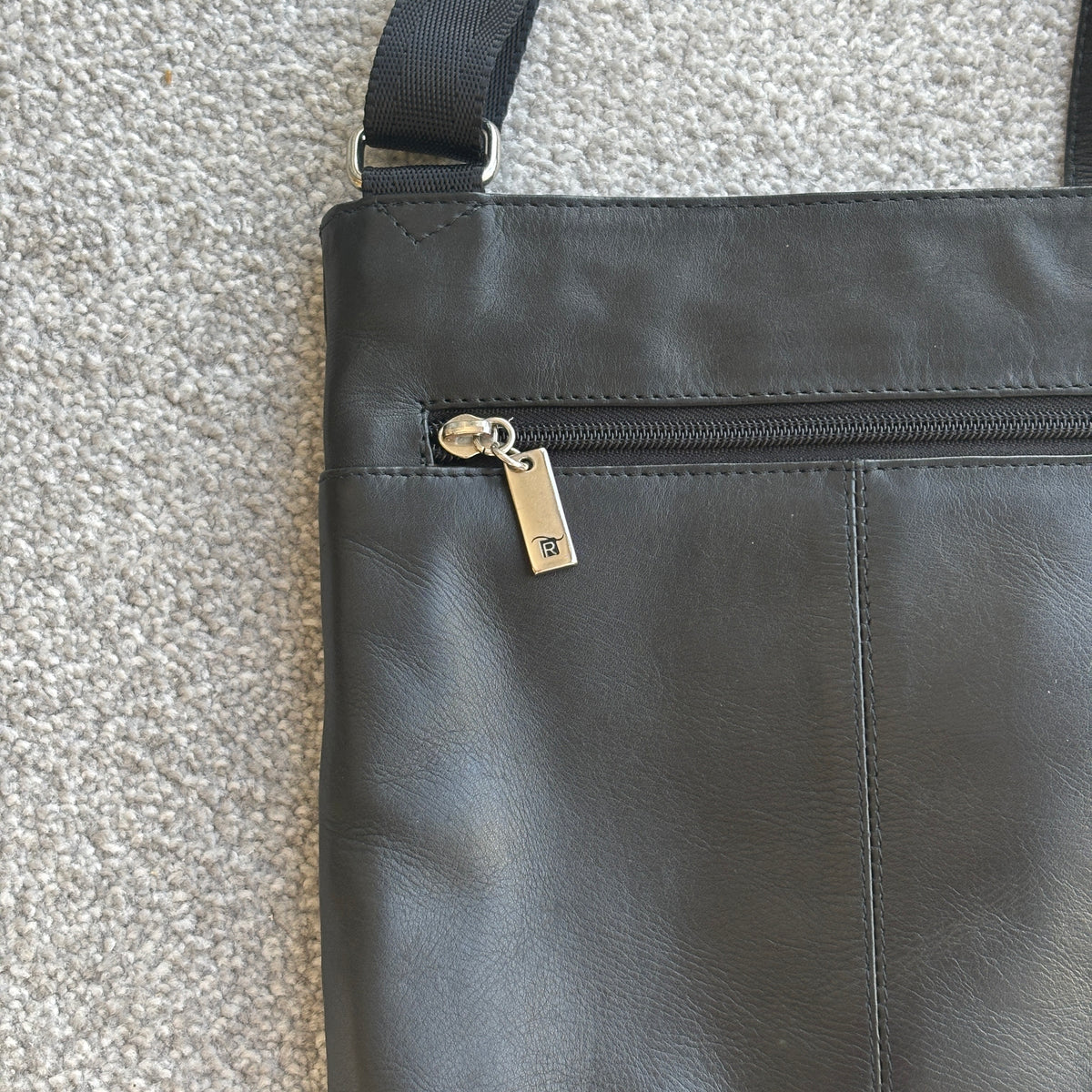 Radley Black Leather Cross Body Bag