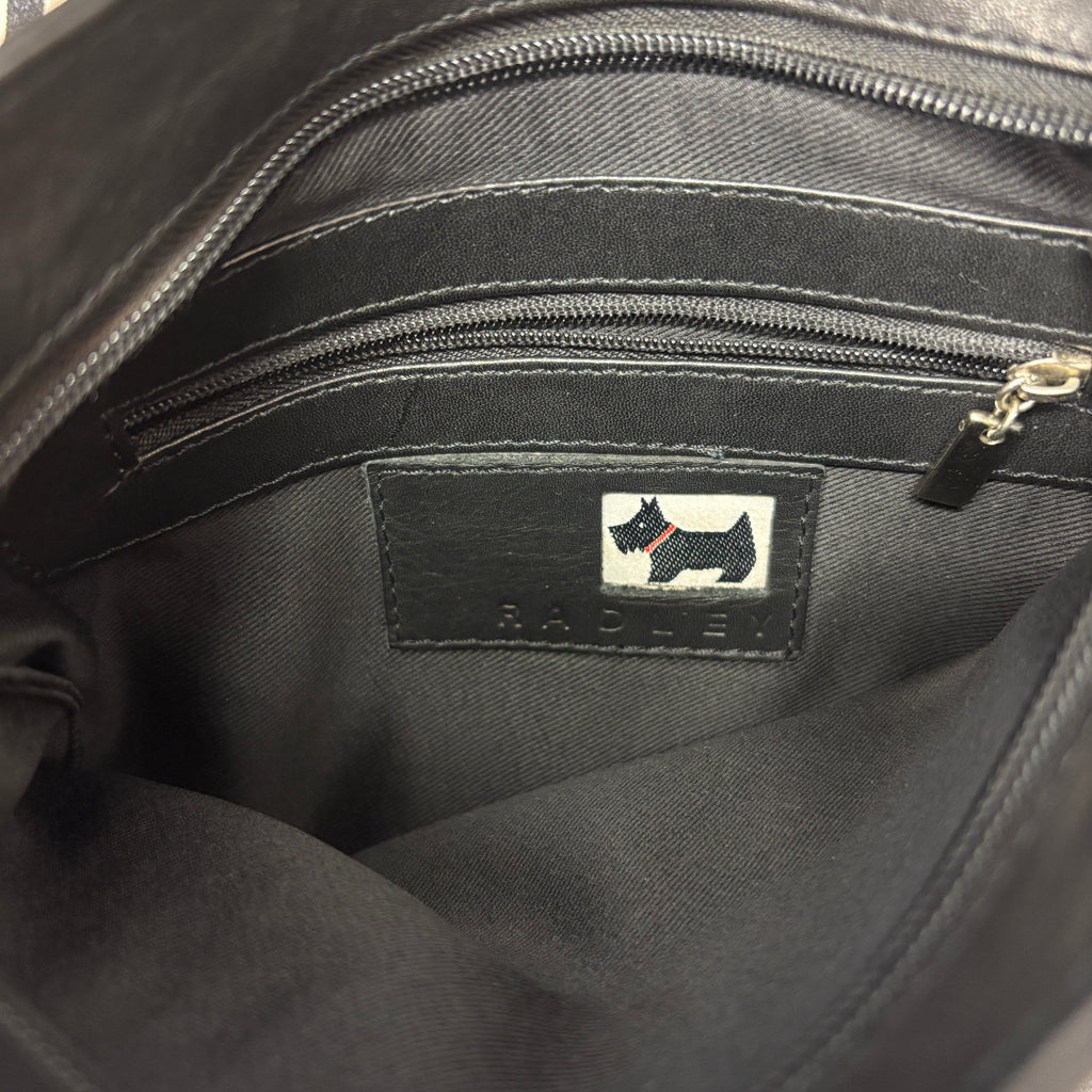 Radley Black Leather Cross Body Bag