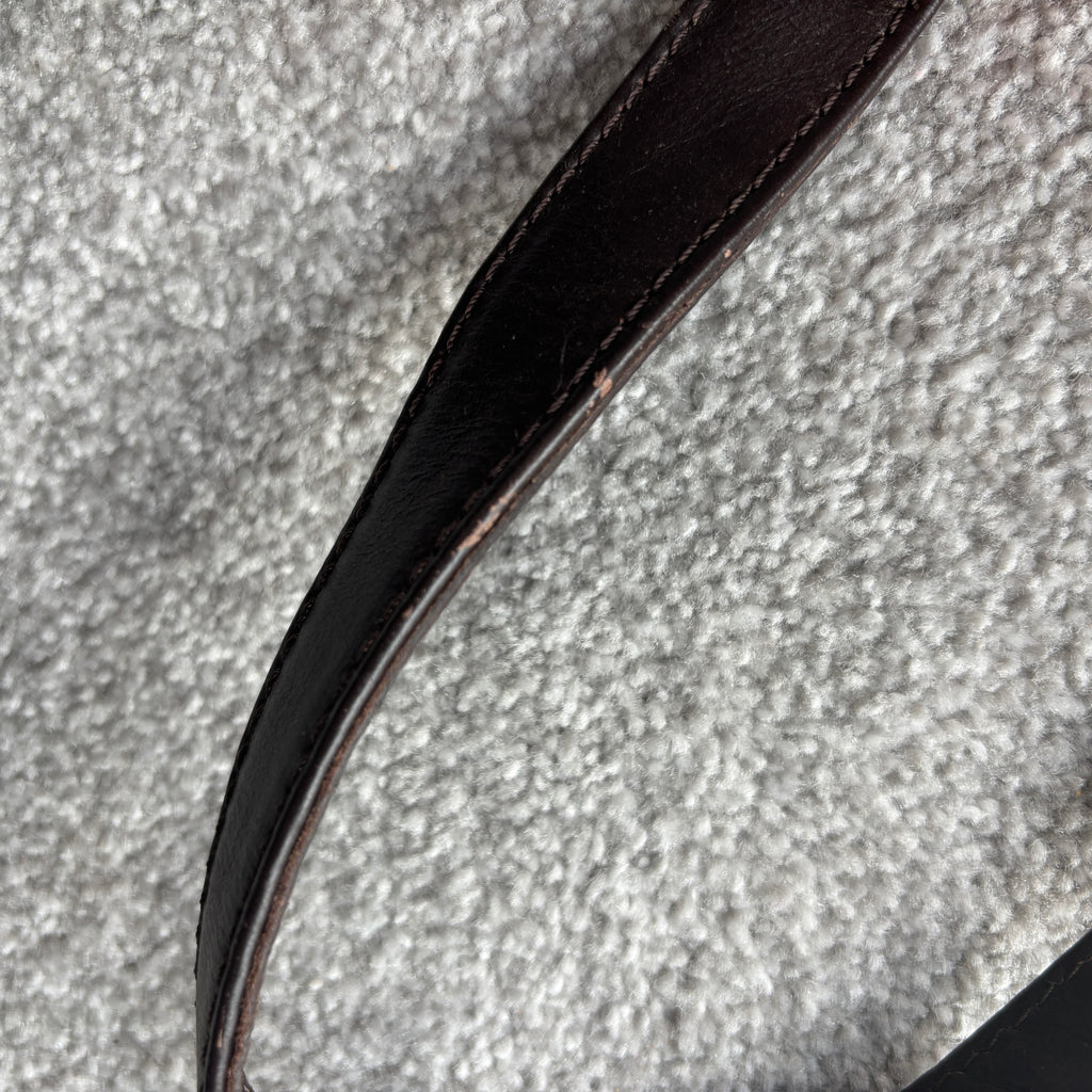 Brown Leather Backpack