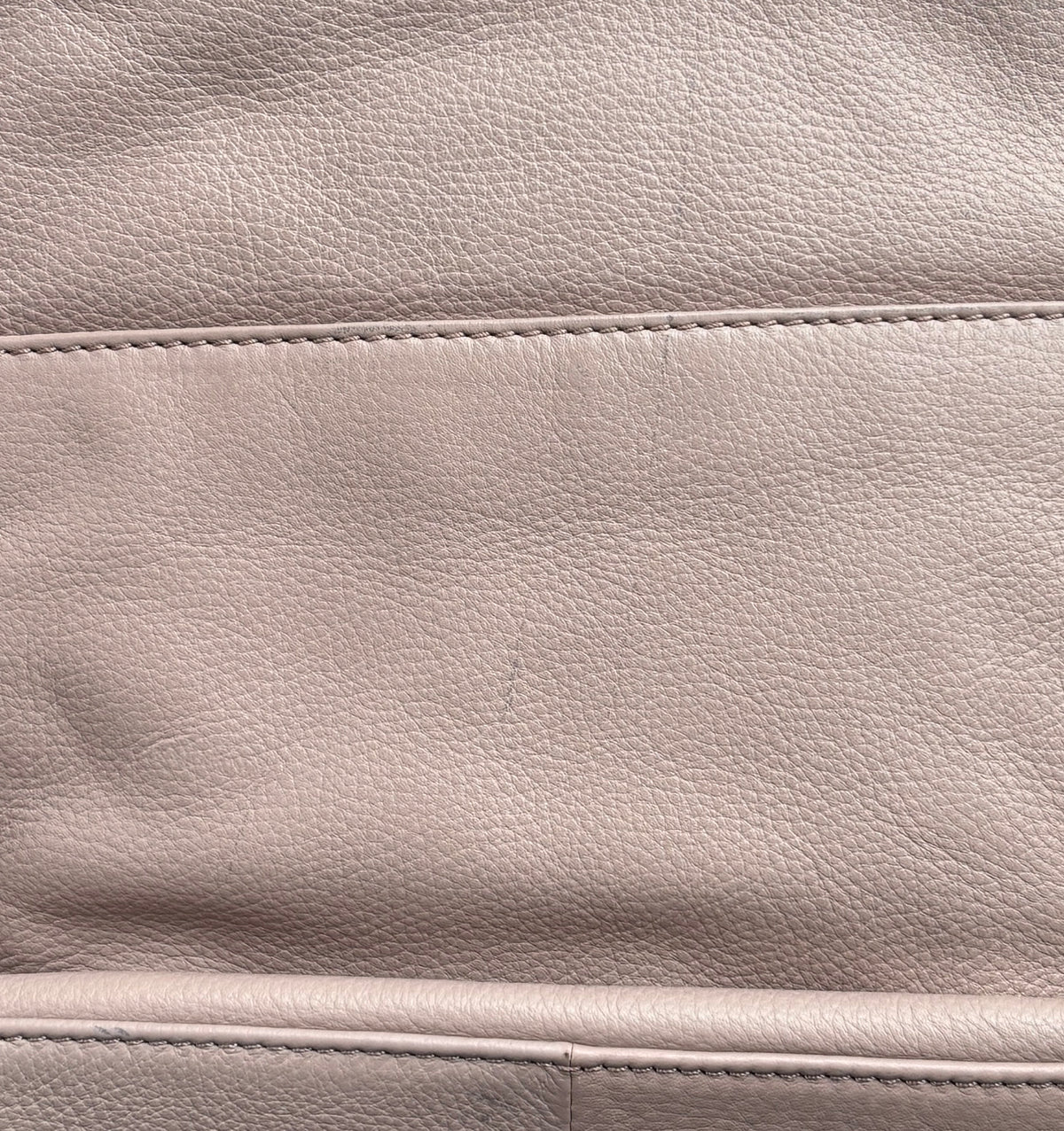 Pink Leather Shoulder Bag