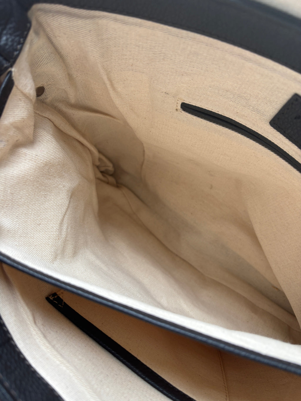 Dark Brown Leather Messenger Bag