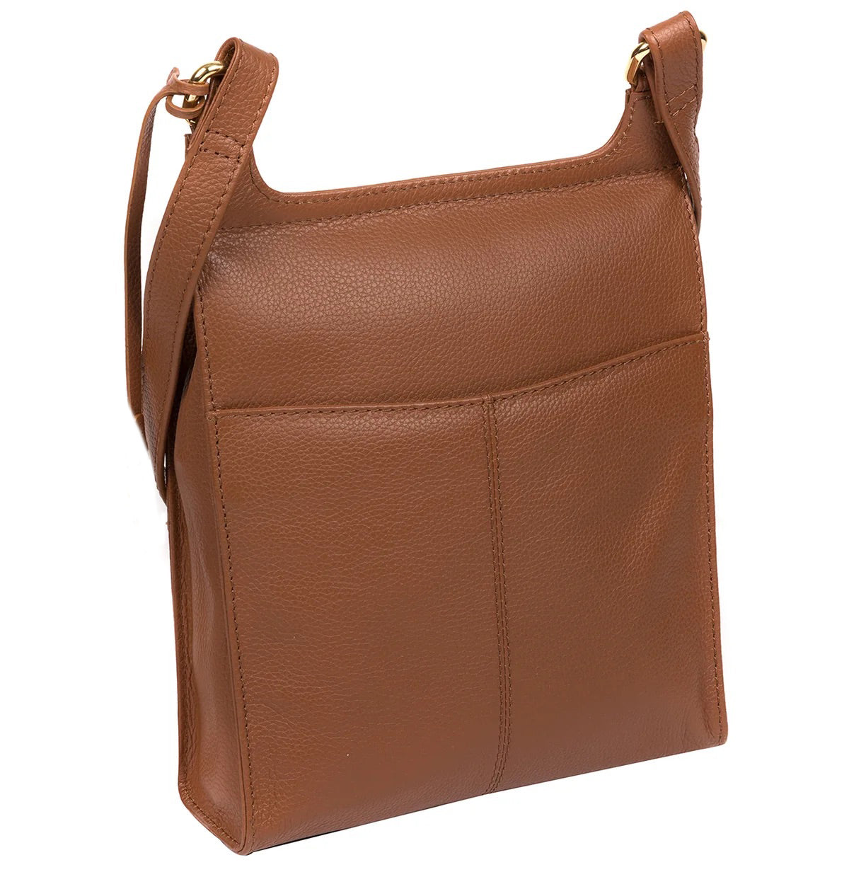 Tan Leather Crossbody Bag