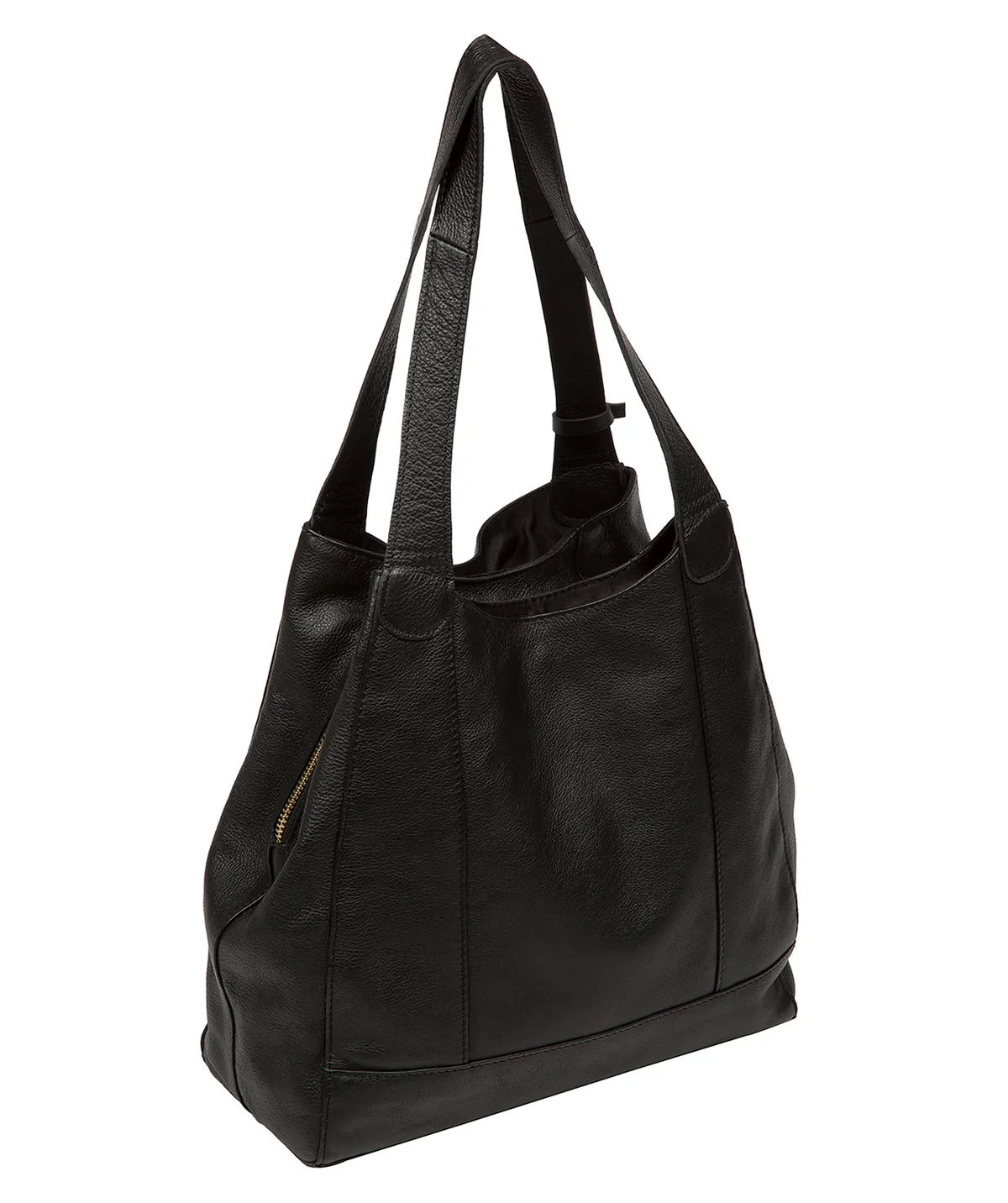 Black Leather Handbag, Shoulder Bag