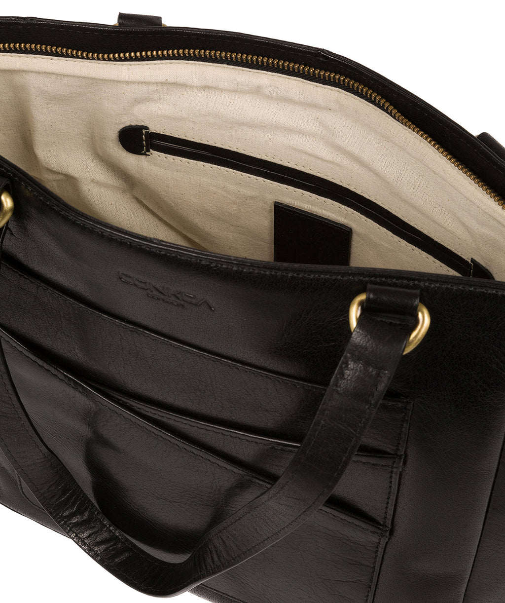 Large Black Tote Bag