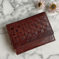 Rowallan Medium Brown Leather Purse - RFID Secure