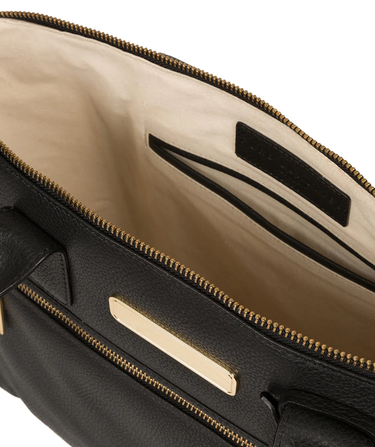 Black Leather Shoulder Bag, Handbag, Leather Tote