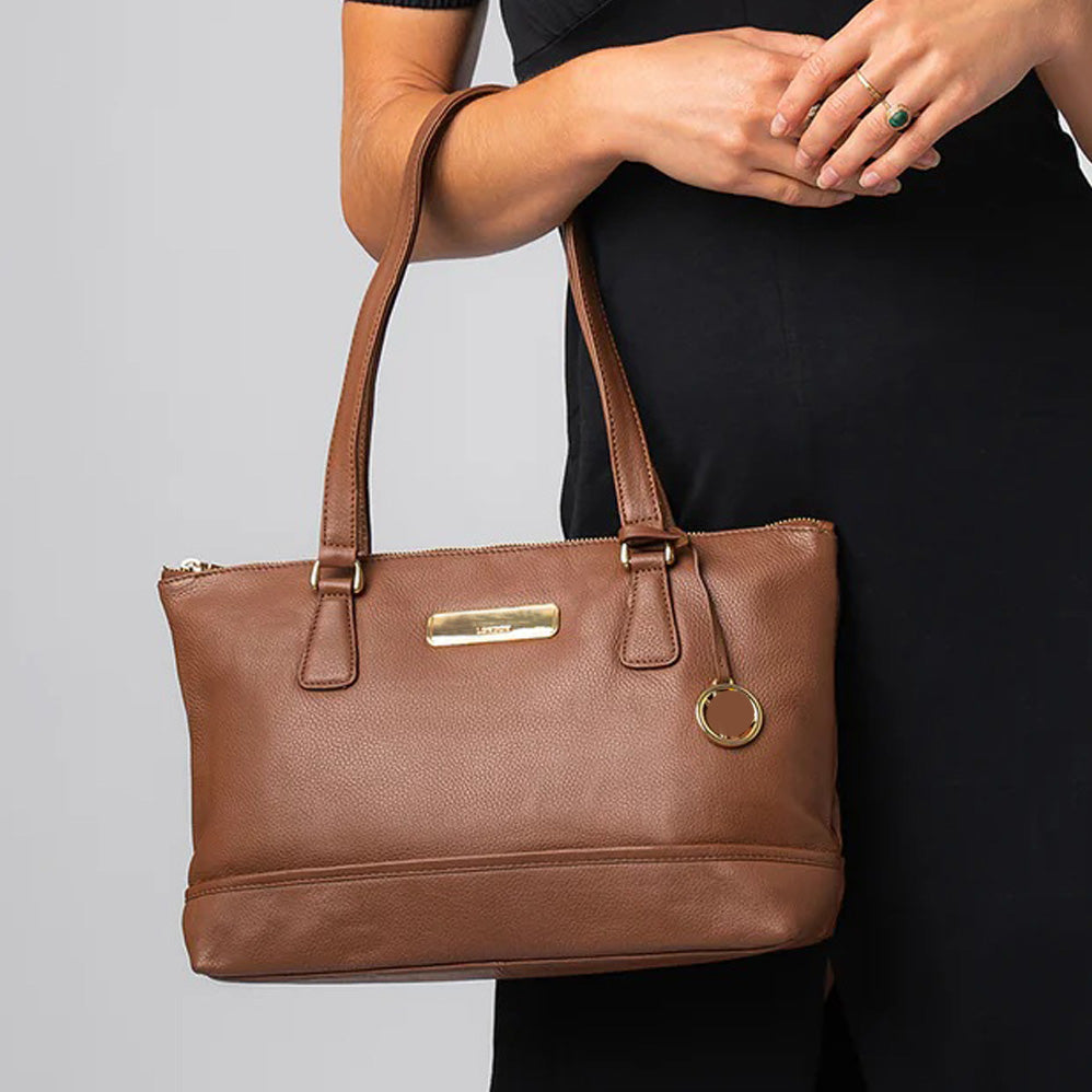 Black Leather Handbag, Shoulder Bag