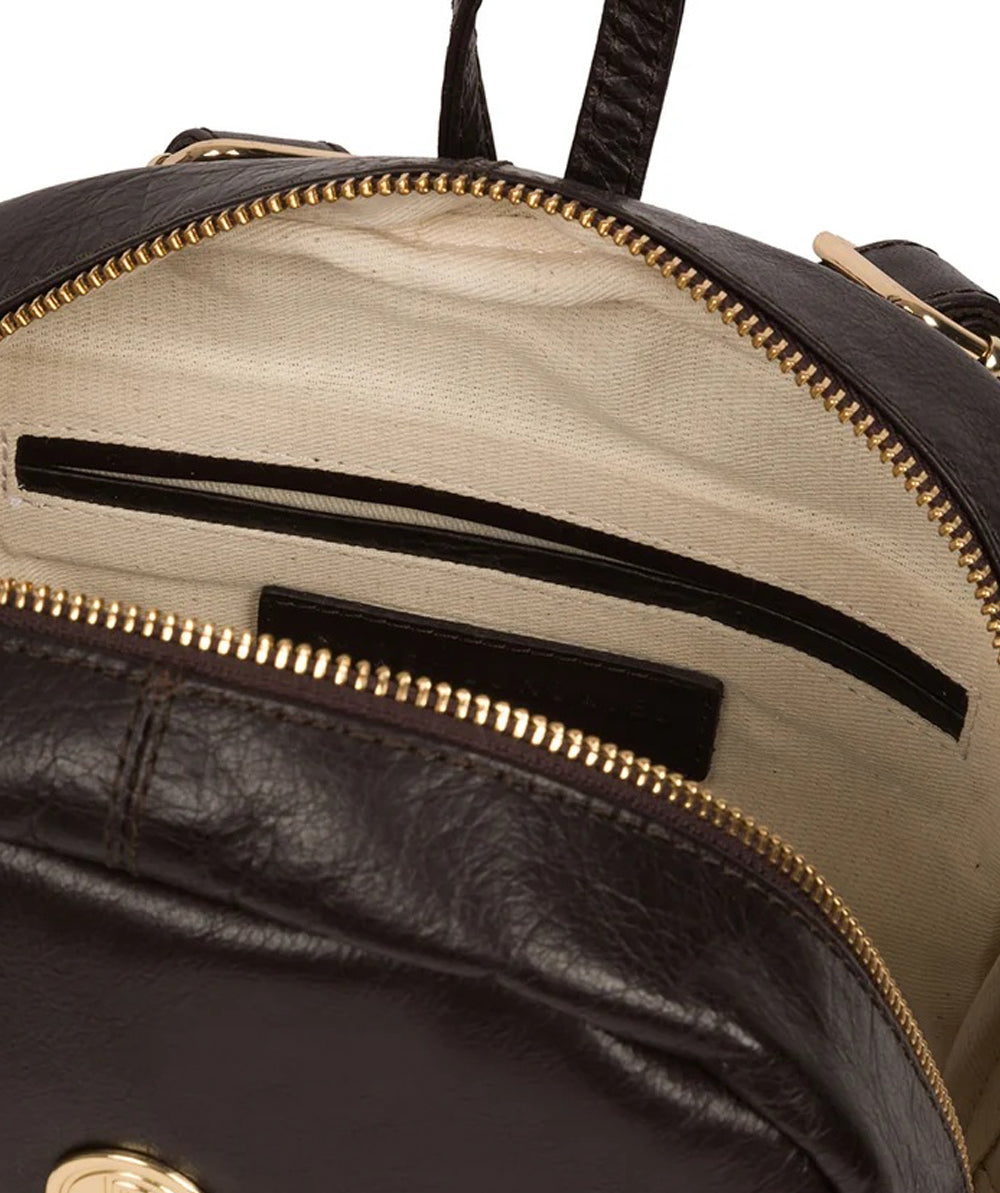 Tan Leather Backpack