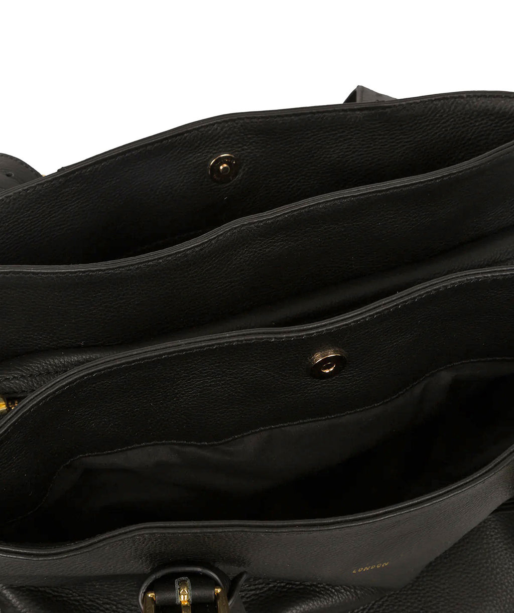 Black Leather Handbag, Shoulder Bag