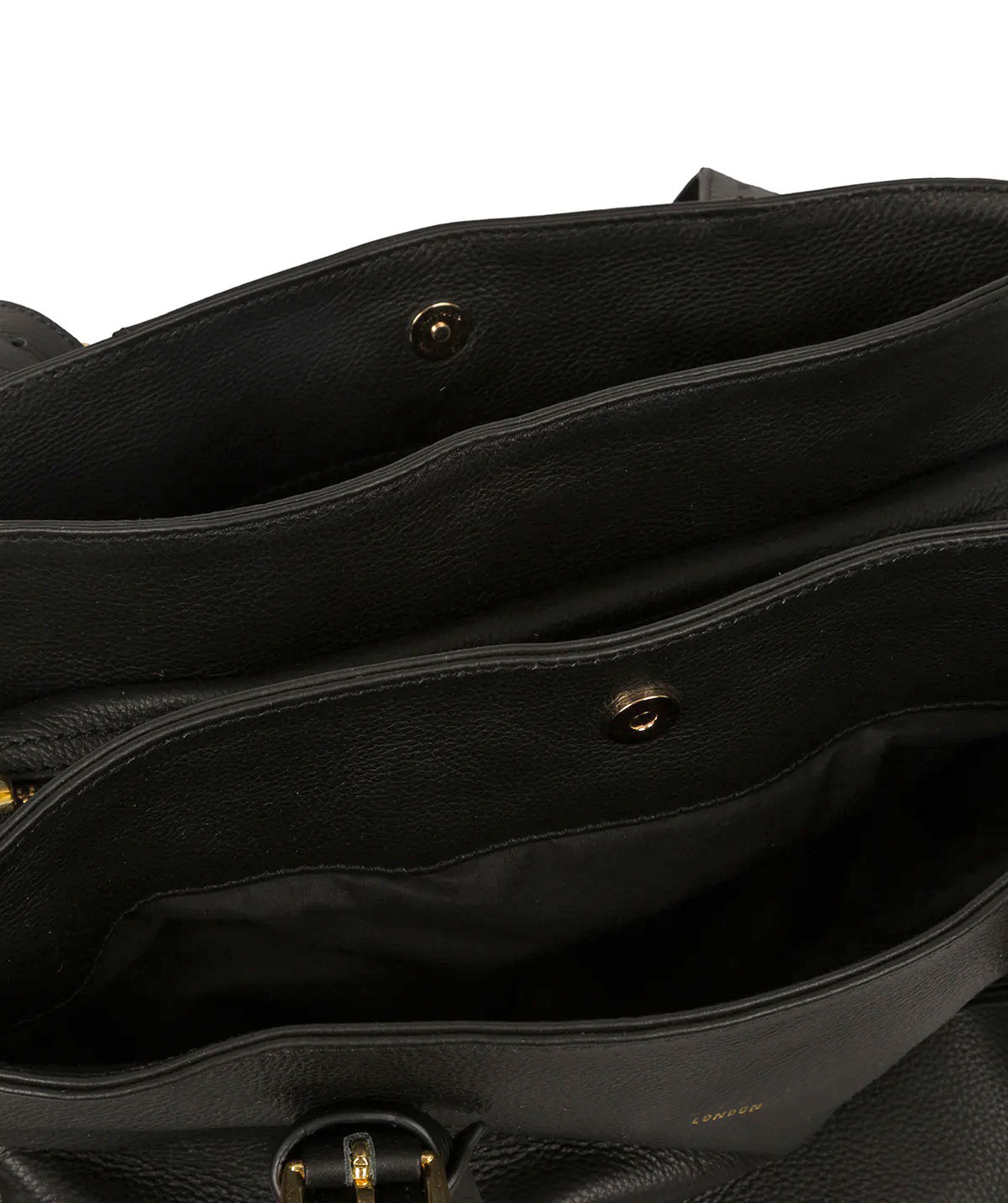 Black Leather Handbag, Shoulder Bag