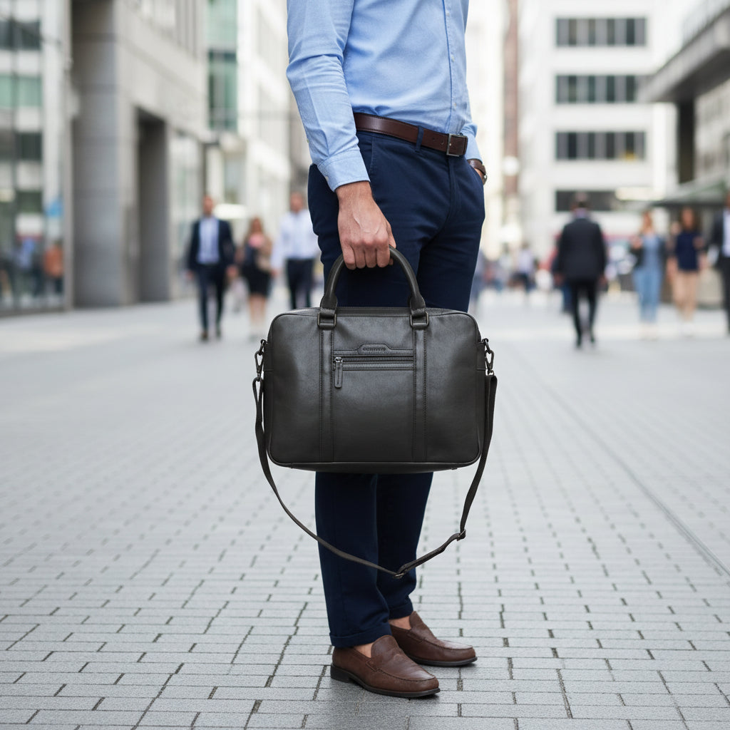 Black Business Bag, Shoulder Bag
