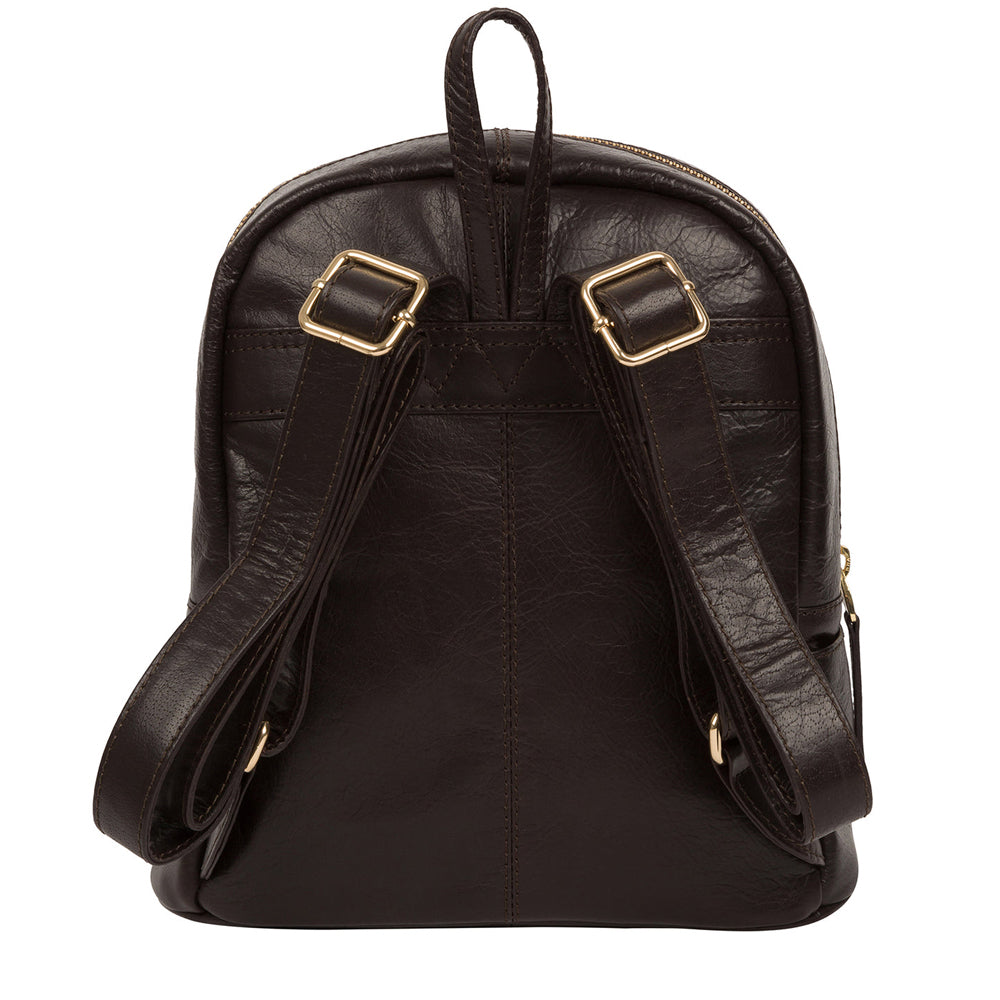 Tan Leather Backpack