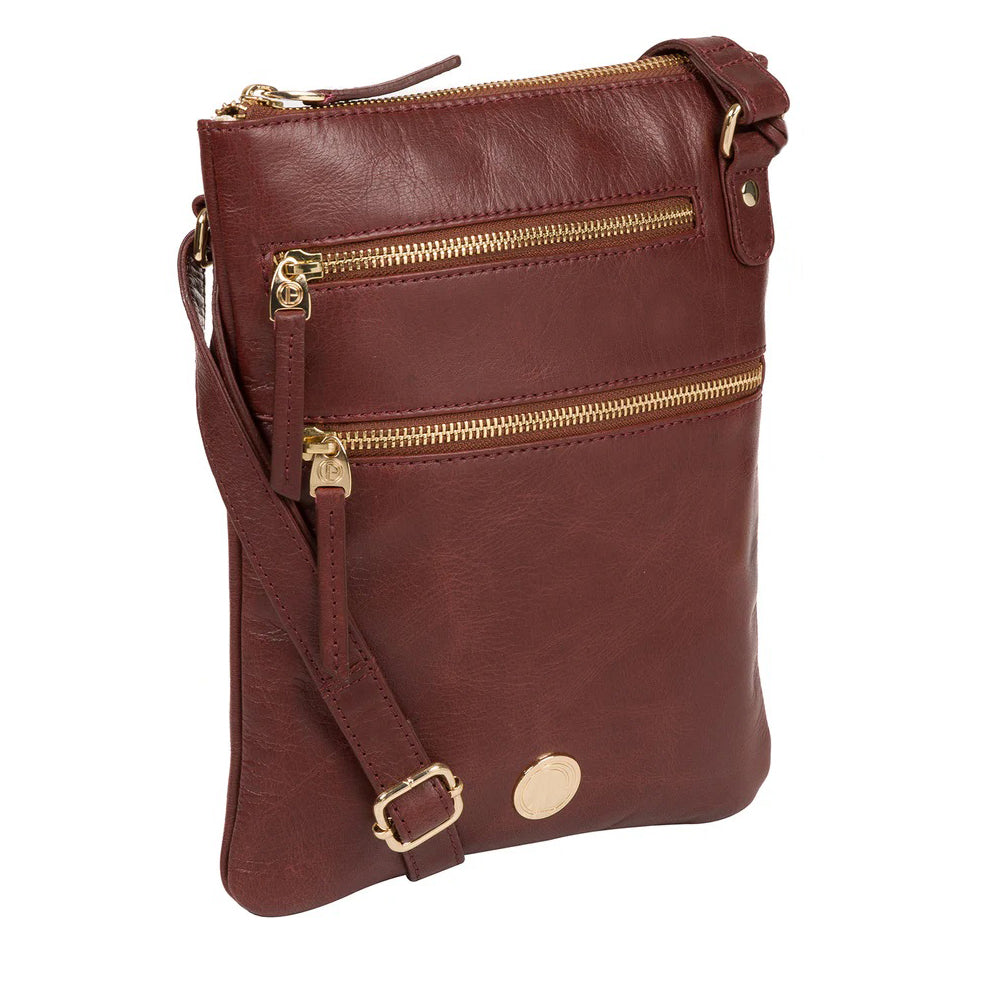 Brown Leather Cross Body Bag, Shoulder Bag