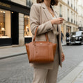 Tan Leather Handbag