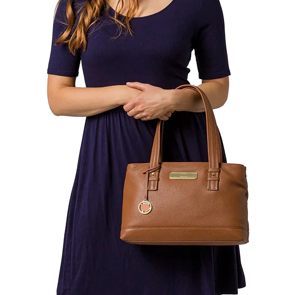 Tan Leather Handbag, Shoulder Bag