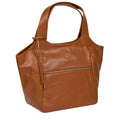 Large Tan Leather Tote Bag