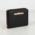 Medium Black Leather Purse