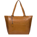 Large Tan Leather Tote Bag
