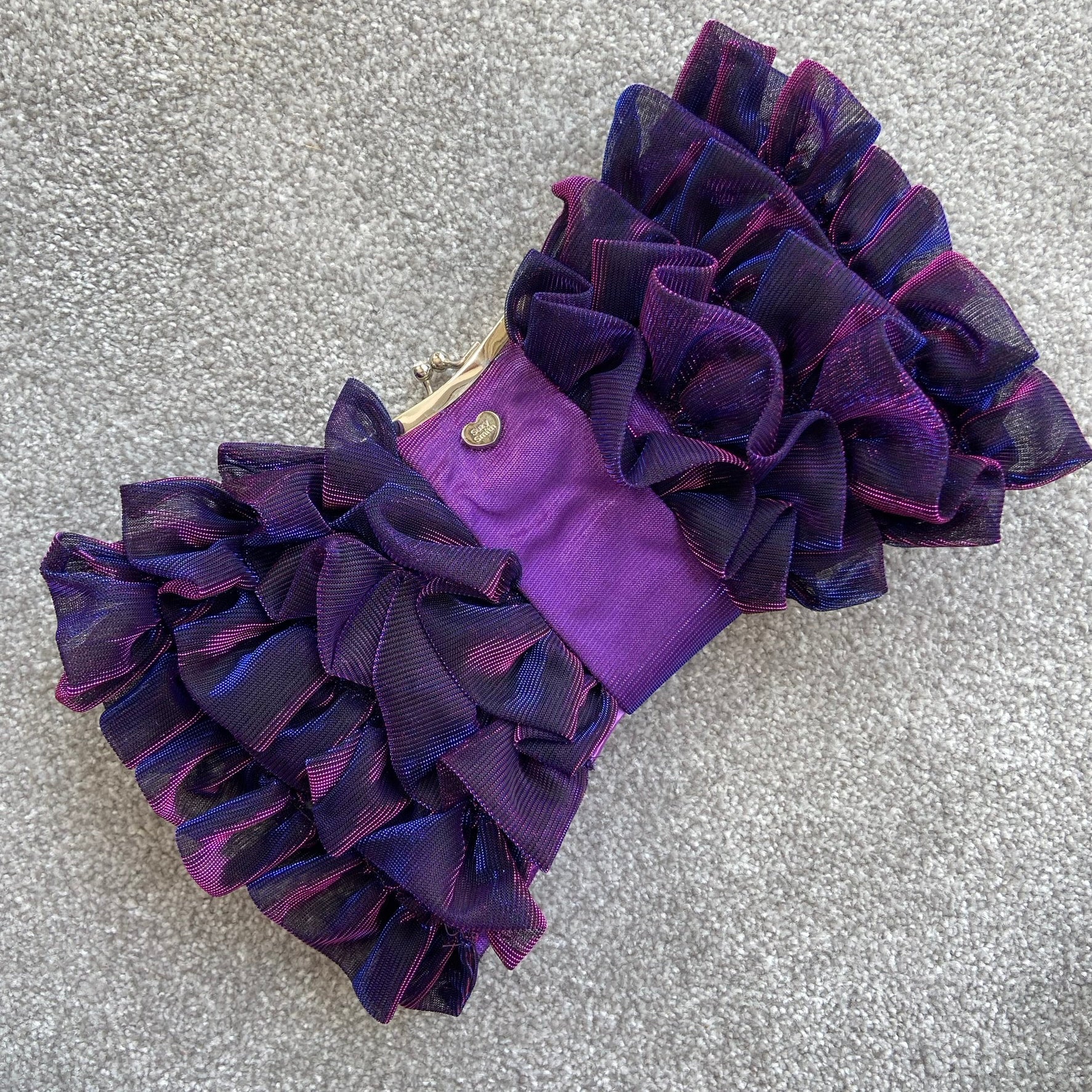 Suzy Smith Purple Shoulder Bag, Clutch Bag