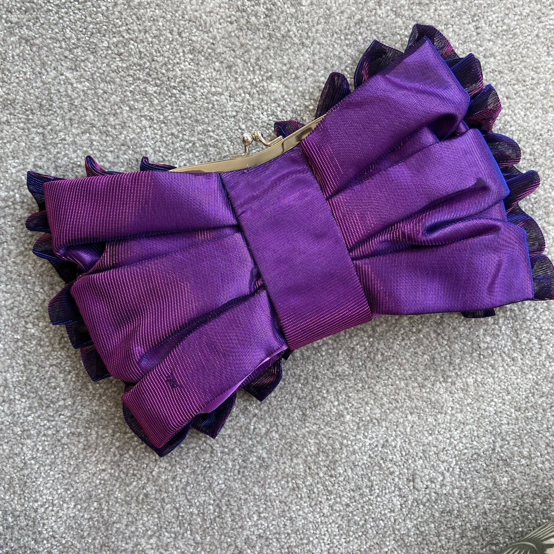 Suzy Smith Purple Shoulder Bag, Clutch Bag