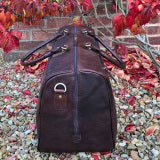 Luxury Large Brown Buffalo Leather Holdall