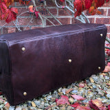 Luxury Large Brown Buffalo Leather Holdall
