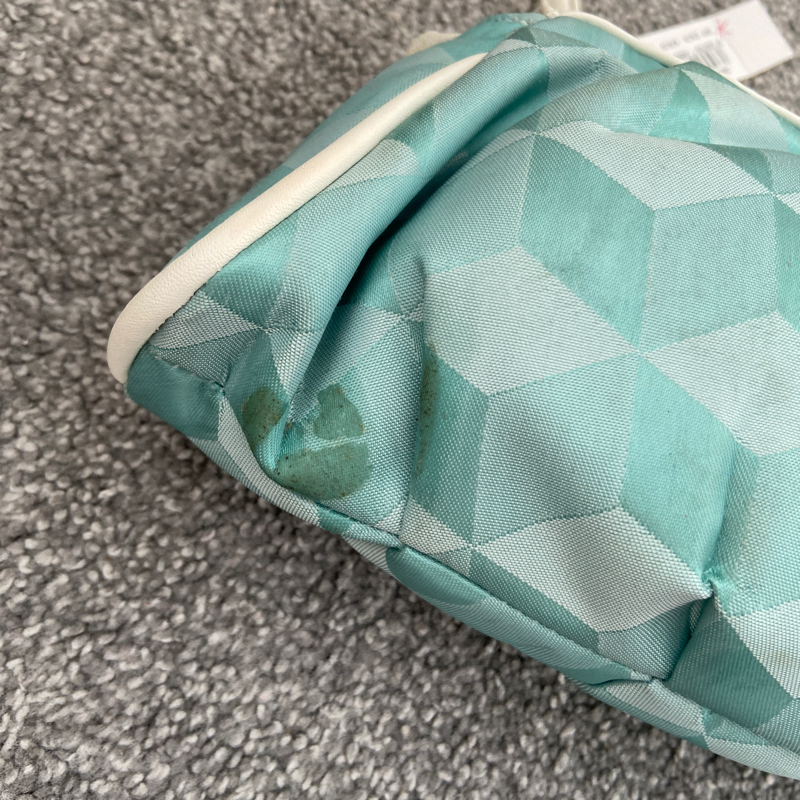 Suzy Smith Aqua Shoulder Bag