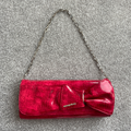 Suzy Smith Red Shoulder Bag