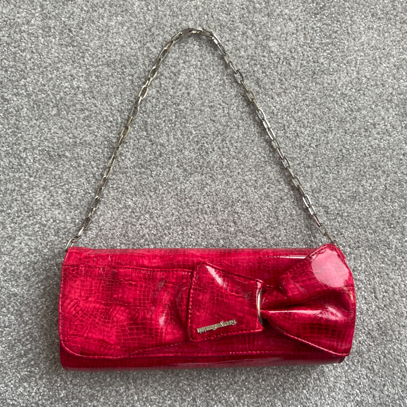 Suzy Smith Red Shoulder Bag