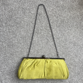 Lime Shoulder Bag or Clutch Bag