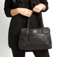 Black Leather Handbag