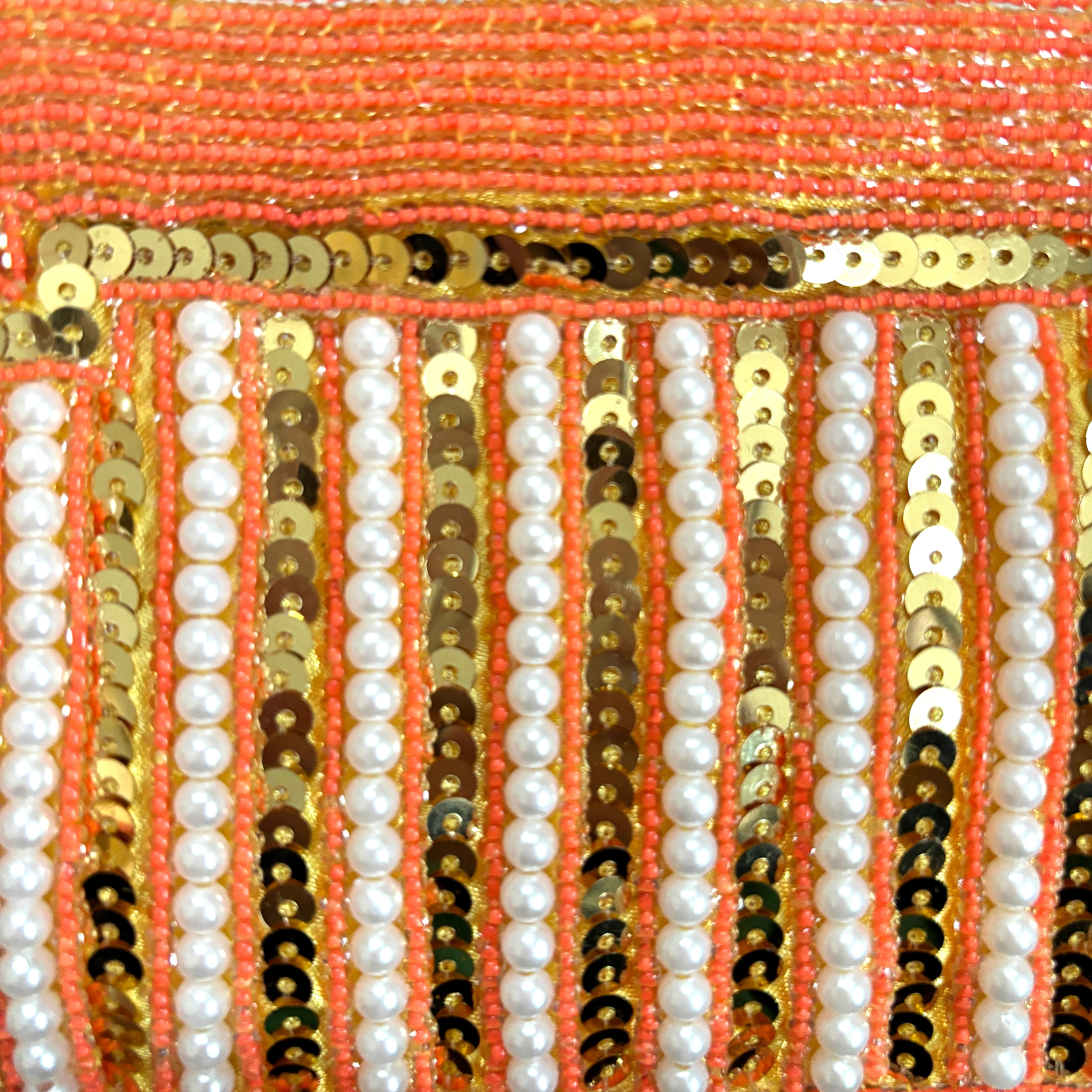 Small Beaded Sequin Wrist Bag