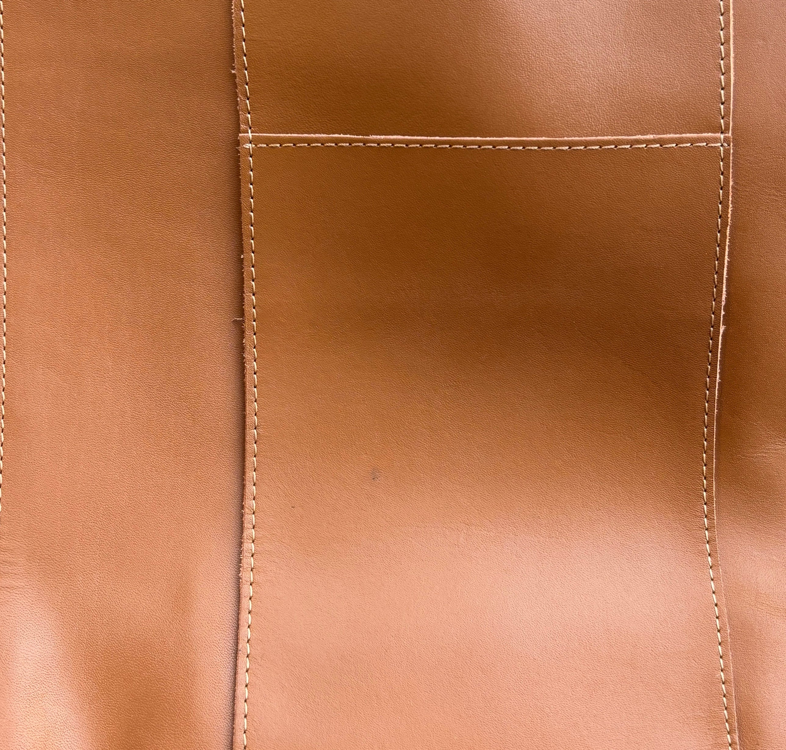 Tan Leather Shoulder Bag