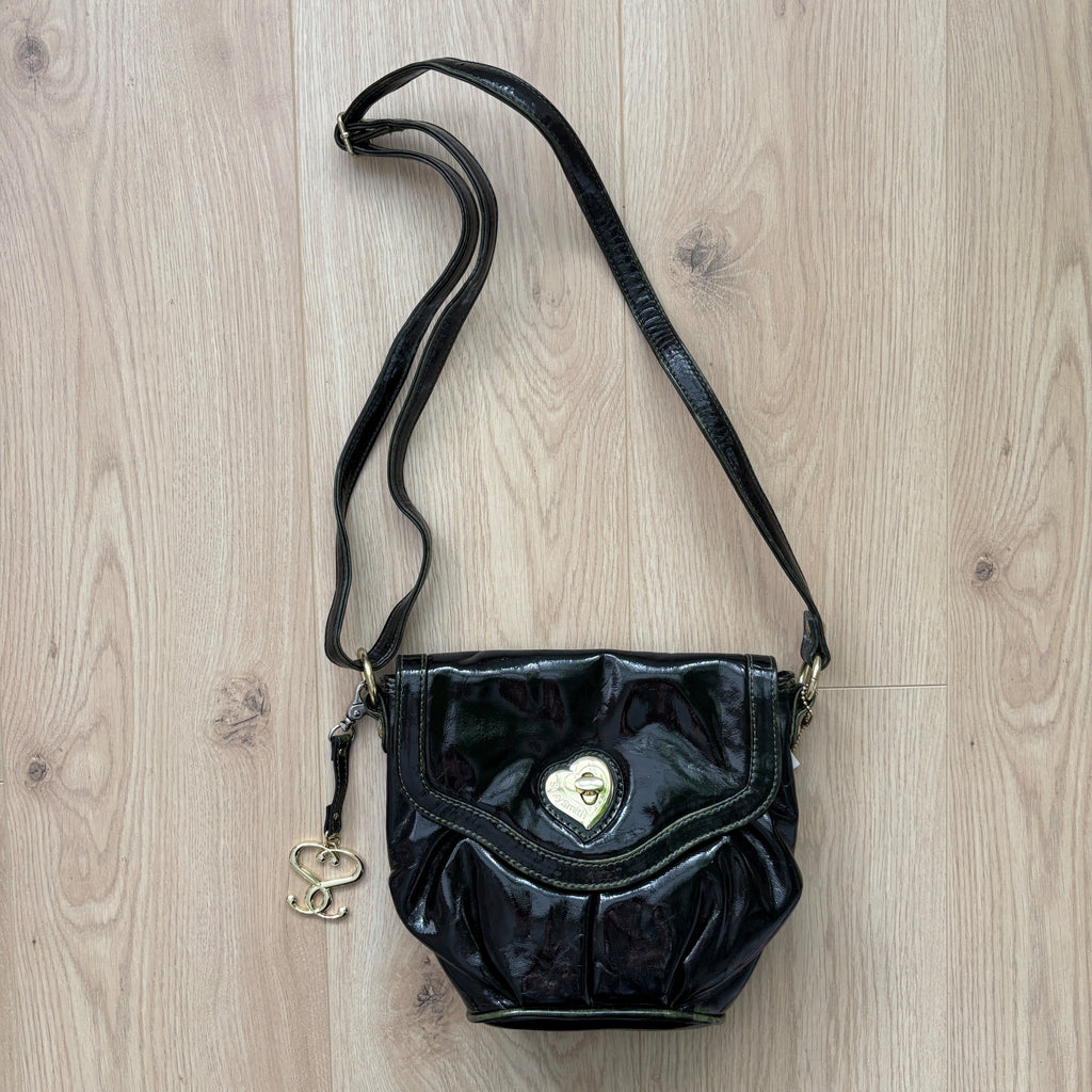 Suzy Smith Dark Green Handbag, Shoulder Bag