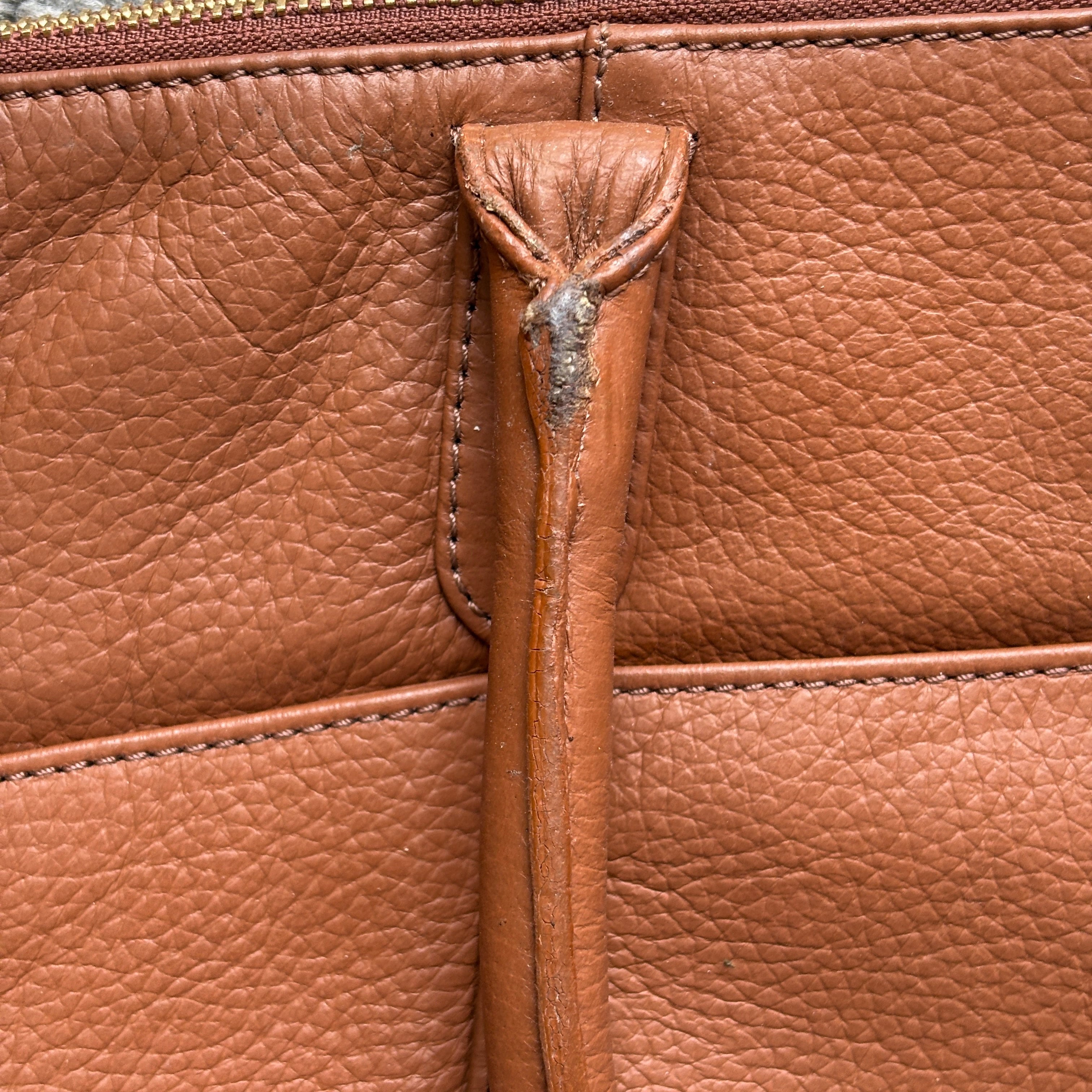 Tan Leather Shoulder Bag, Shopper, Tote