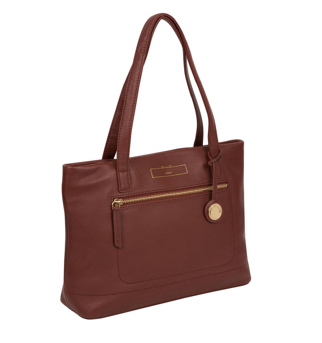 Brown Leather Handbag