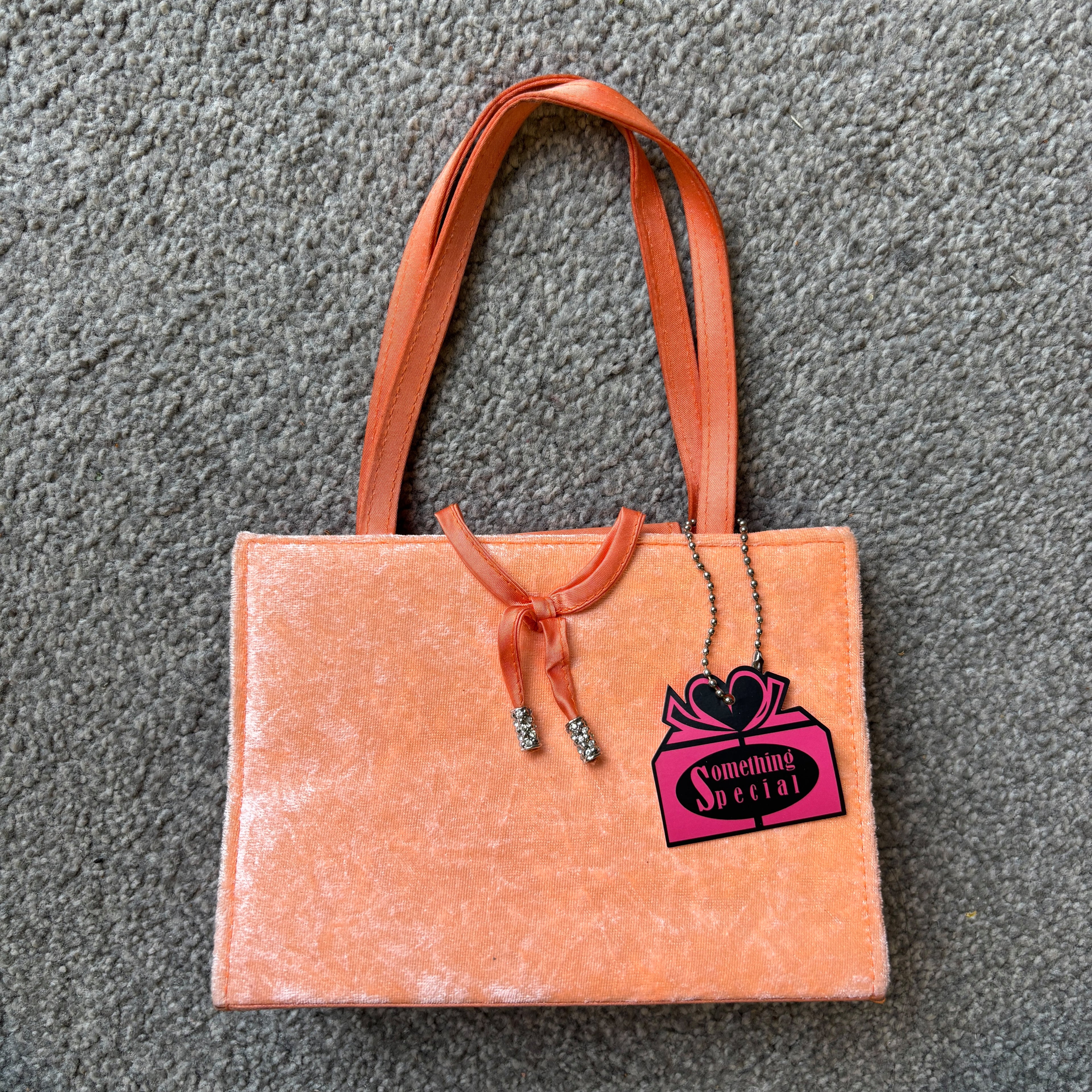 Orange Handbag, Shoulder Bag