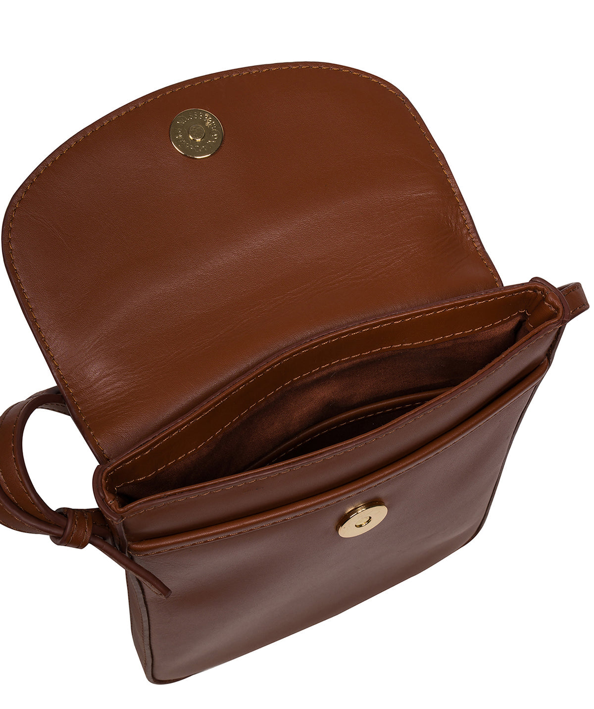 Small Tan Leather Shoulder Bag, Cross Body Bag, Travel Bag, Medicine Bag