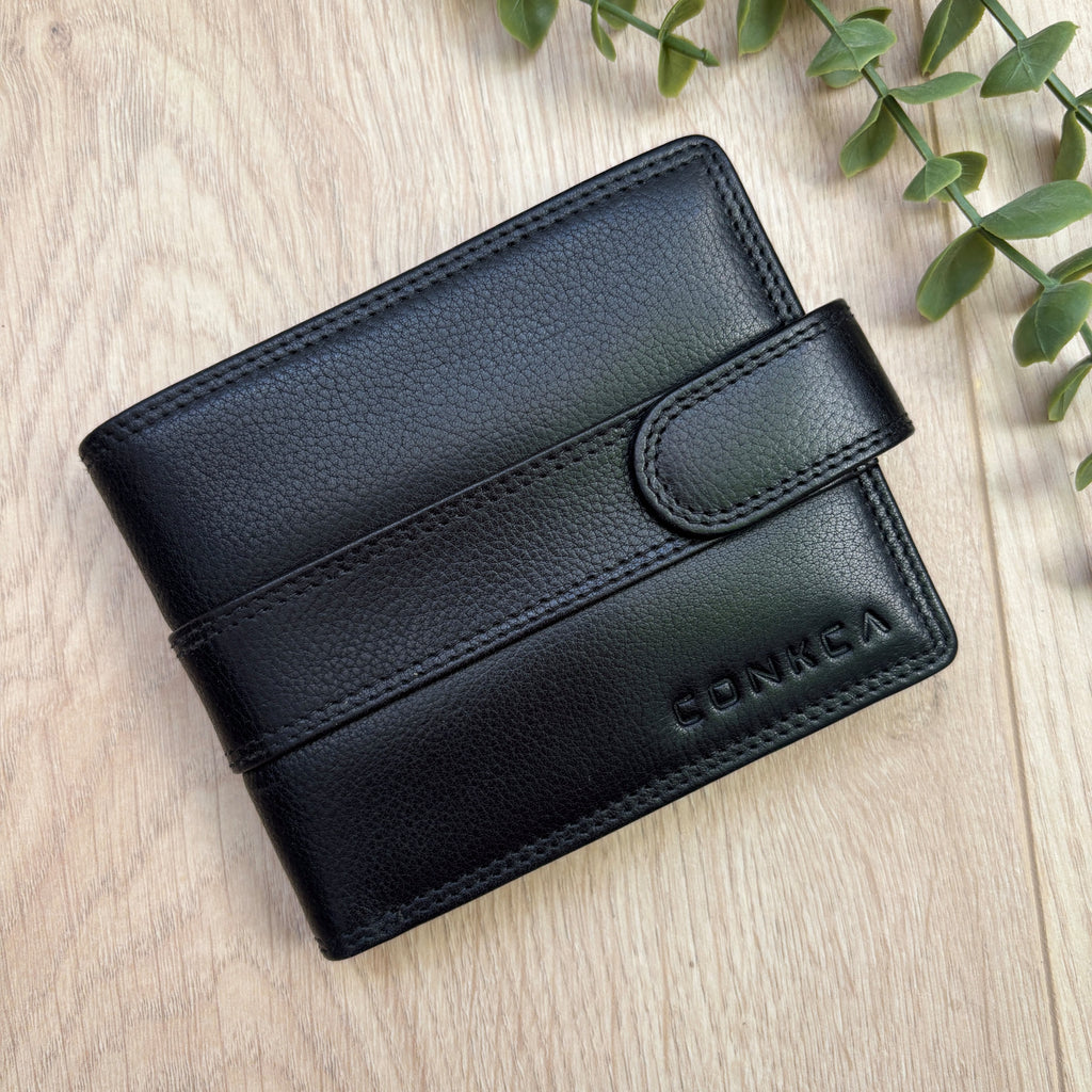 Black Leather Wallet