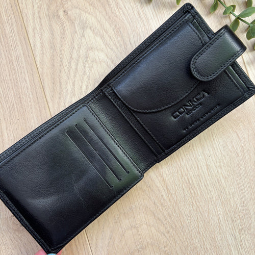 Black Leather Wallet