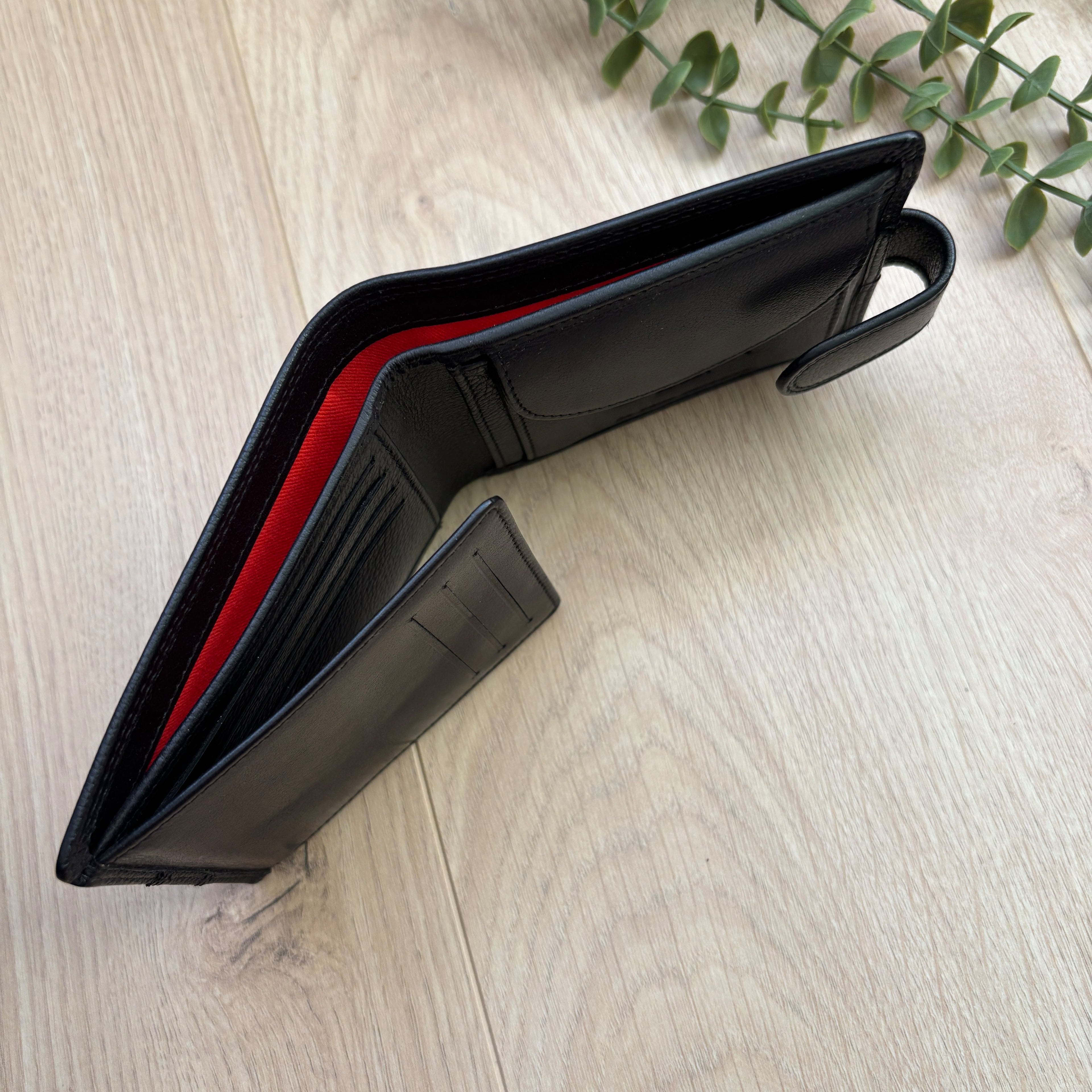 Black Leather Wallet