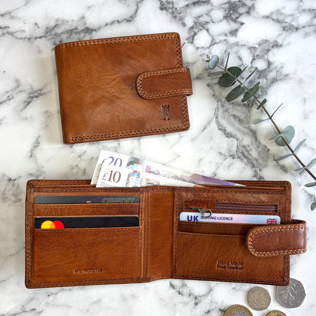 Tan Leather Wallet