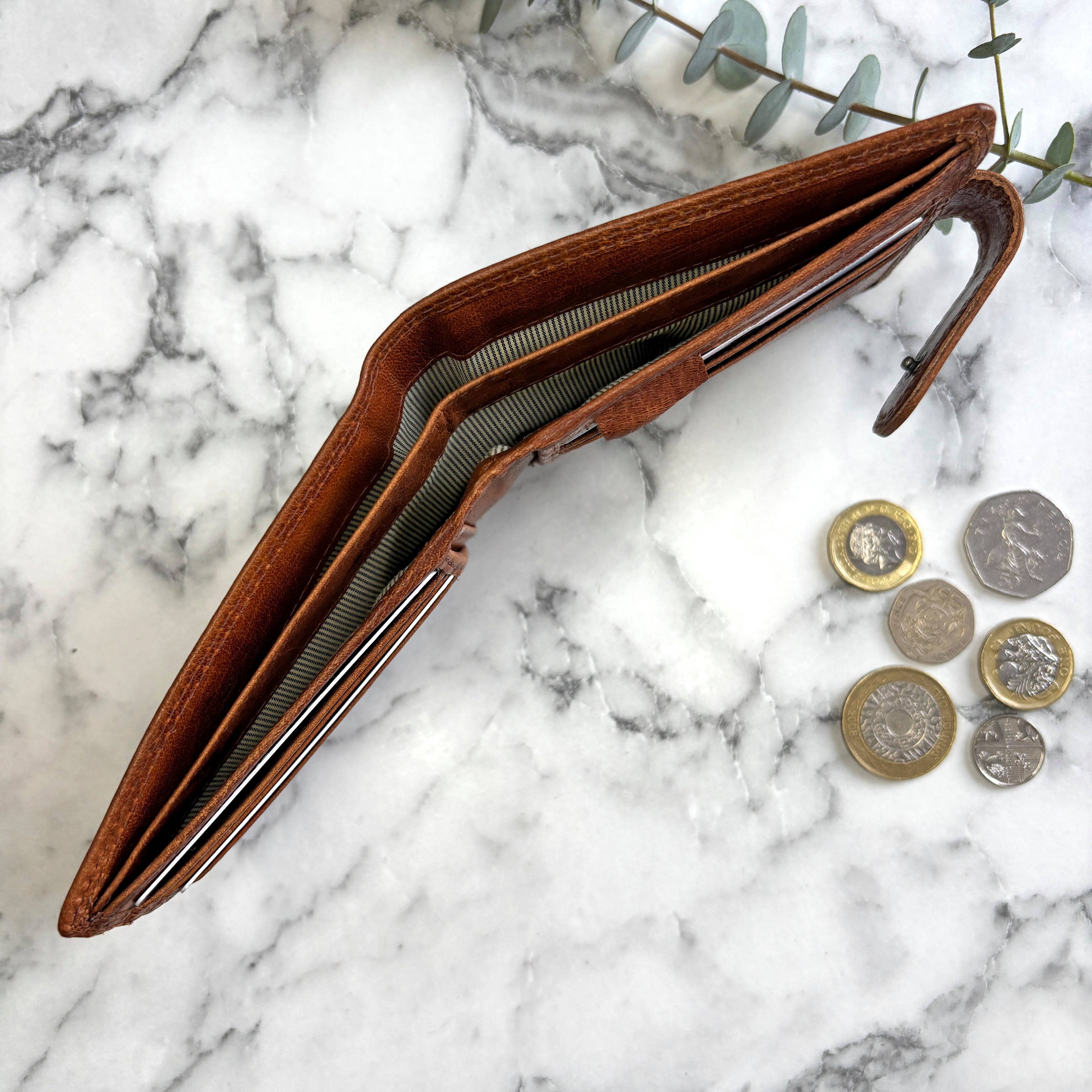 Tan Leather Wallet