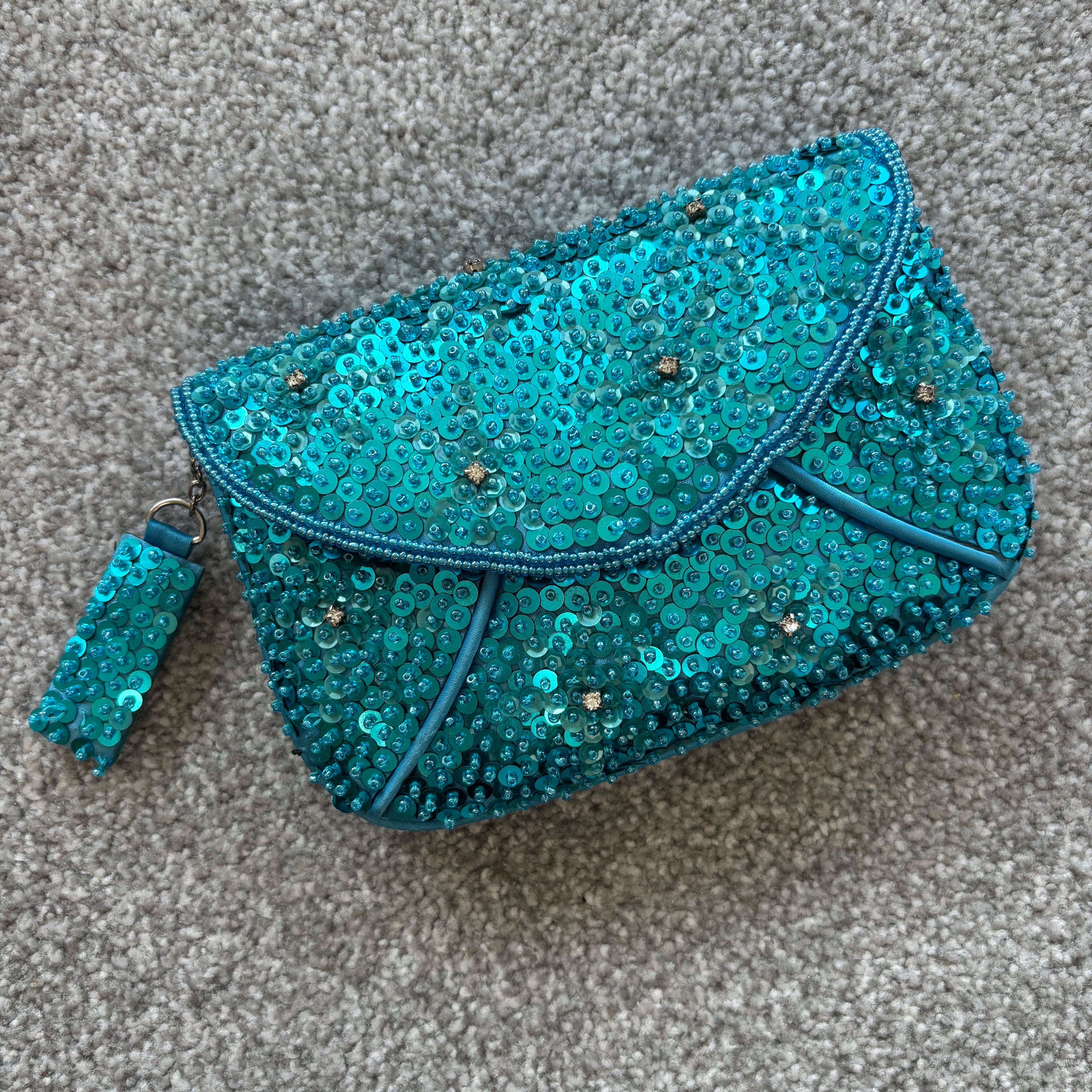 Suzy Smith Sequin Shoulder Bag